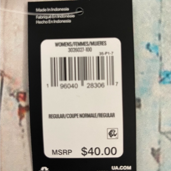 White Under Armour Slides NWT - Picture 3 of 4